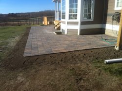 Large Brick Patio