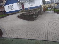 Two Tierd Brick Driveway